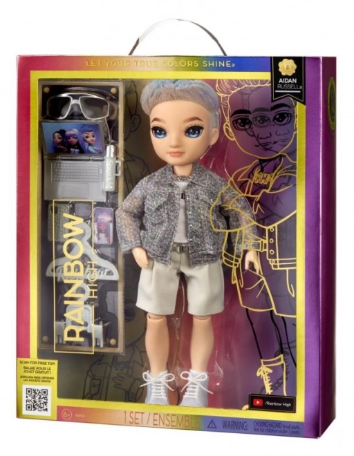 Rainbow High Fashion Puppe, Serie 5 - Aidan Russell