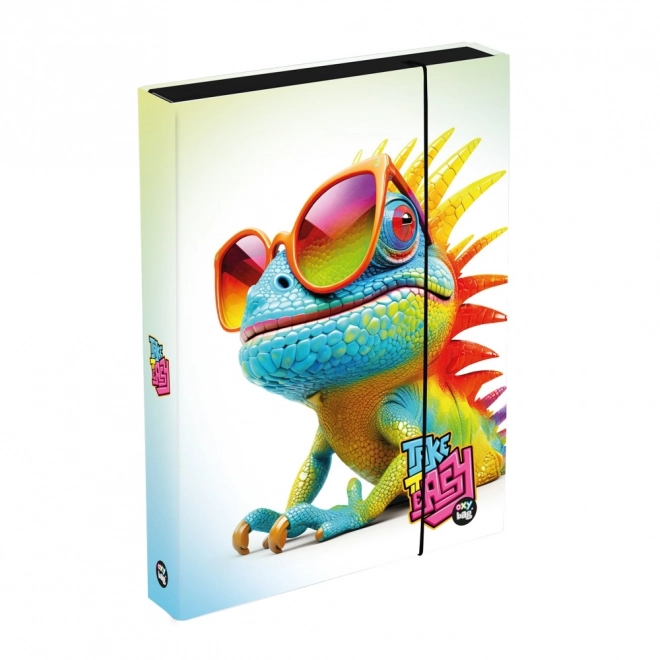Box für Hefte A4 Jumbo Chameleon