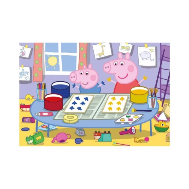 Peppa Pig Puzzle-Hersteller mit 24 Teilen