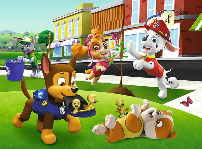 Puzzle mit 30 Teilen Hunde in Aktion PAW Patrol