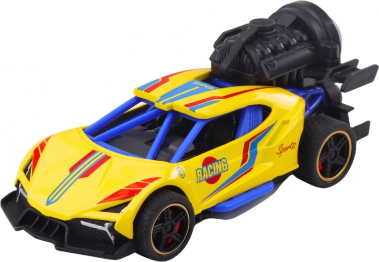 Raucheffekt wie bei einem echten Rennwagen