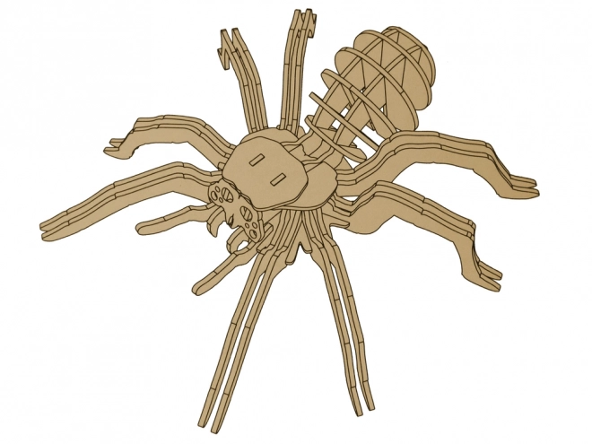 Holzpuzzle 3D Spinne Lernspielzeug