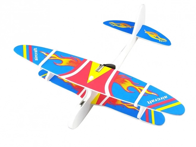 Leichtes Leuchtflugzeug mit Elektromotor