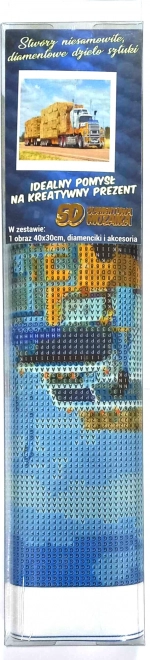 Diamantmalerei LKW 30x40cm