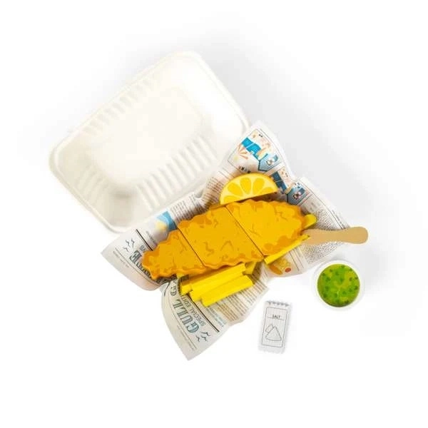 Spielset Fisch und Pommes