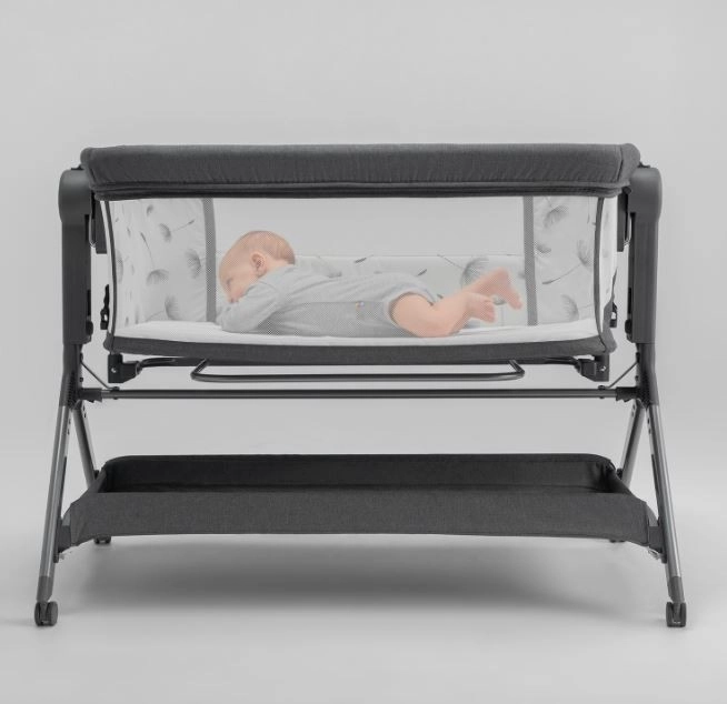 Babybett Leonie Plus Grau Stein