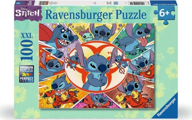 Puzzle mit 100 Teilen Disney Stitch für Kinder