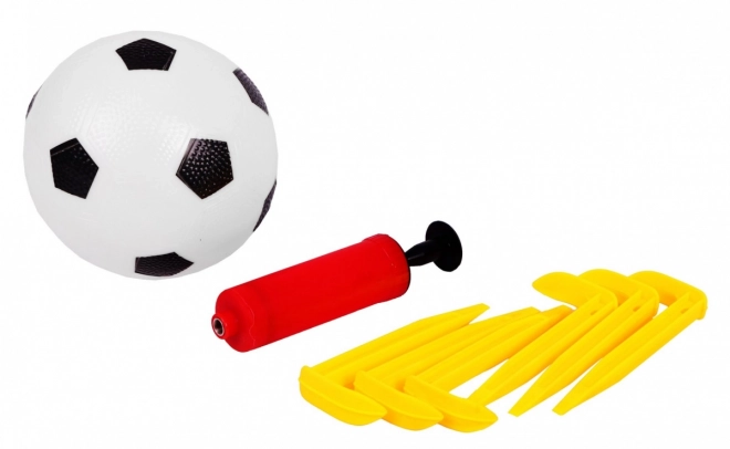 Großes Fußballtor für Kinder 6+ mit Ball und Pumpe