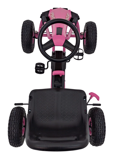 Gokart mit Pedale Air PerHour für Kinder Rot – rosa