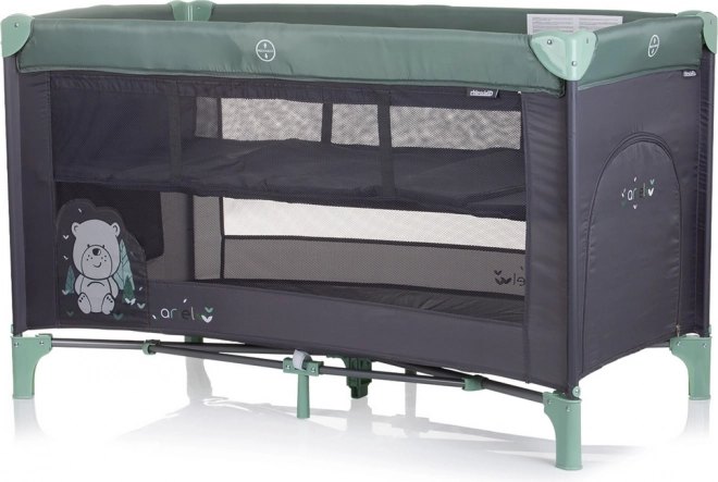 Chipolino Reisebett Ariel Grün Pastell