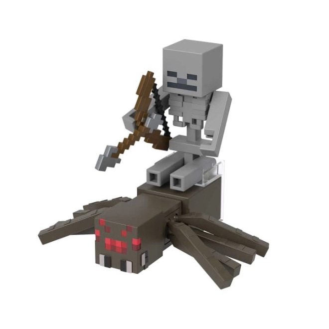 Minecraft-Skelett- und Spinnenfigurenset