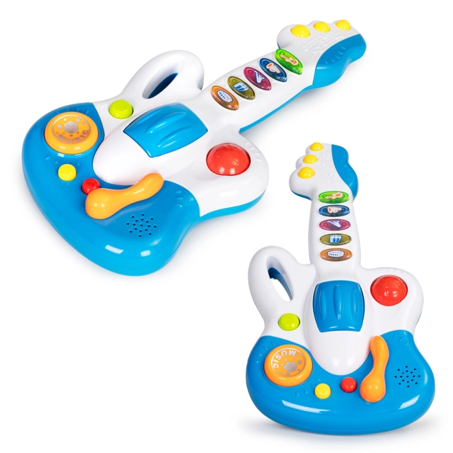 Spiel mit der Gitarre für die Kleinsten