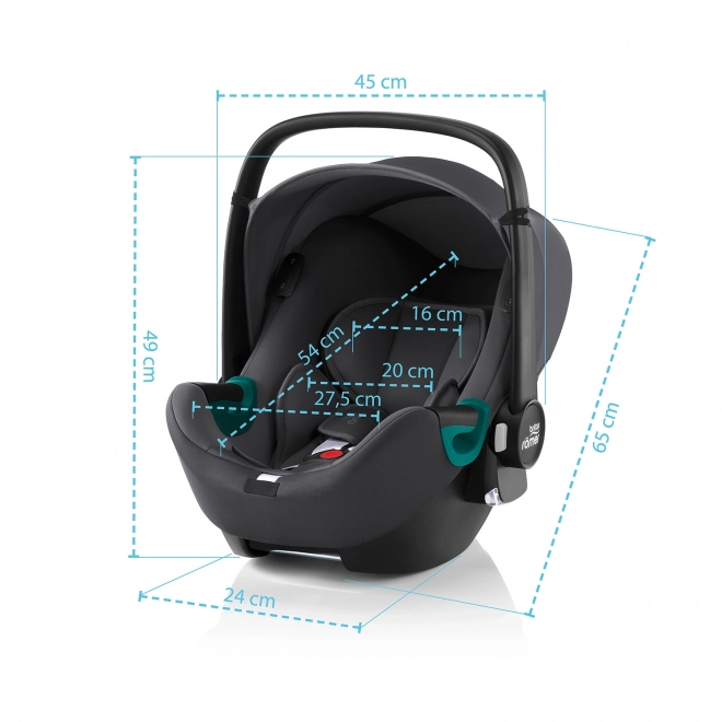 Autositz Baby-Safe iSense Frostgrau