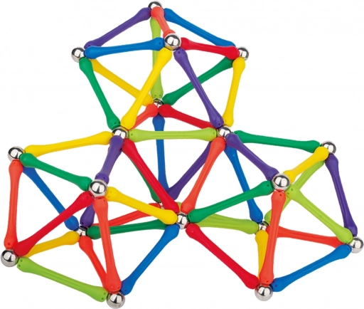Magnetische Bausteine Woopie Kreatives Puzzle 180 Stk