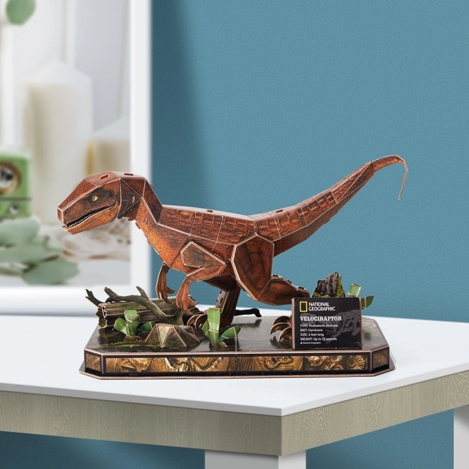 3D-Puzzle National Geographic Velociraptor