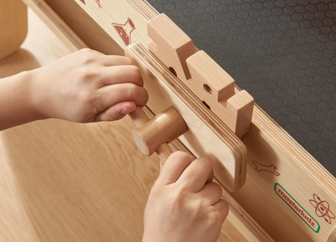 Masterkidz Holzwerkstatt XXL Montessori STEM mit Werkzeugen