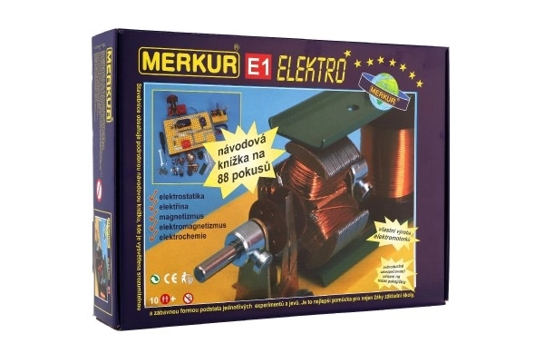 Merkur E1 Elektrizität und Magnetismus Baukasten