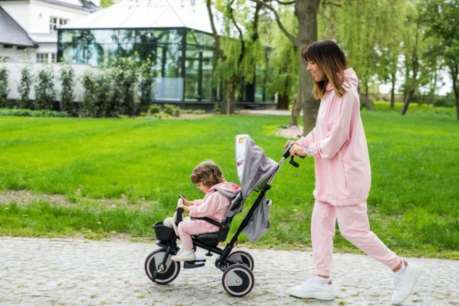 Tretroller 5-in-1 Grau für Jungen und Mädchen