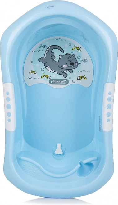 Badewanne mit Ständer Noemi blau