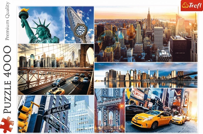 Puzzle 4000 Teile - New York Collage