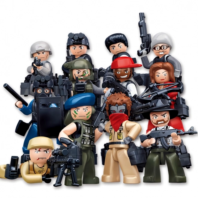 Sluban Figuren Polizist und Dieb
