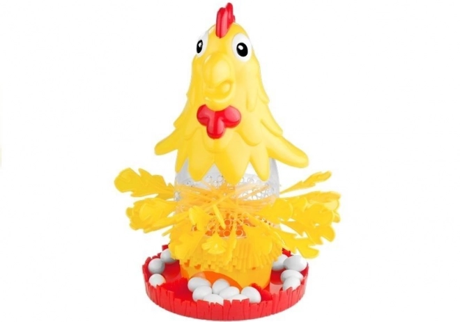 Lustiges Geschicklichkeitsspiel Zupf das Huhn