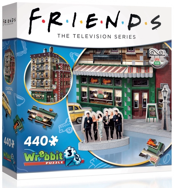 WREBBIT 3D Puzzle Freunde: Central Perk