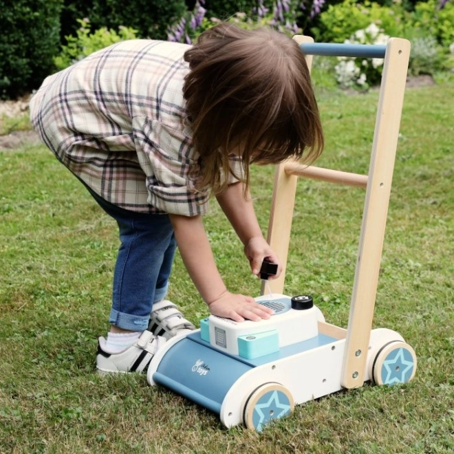 Holzspielzeug-Rasenmäher mit Sound von Adam Toys