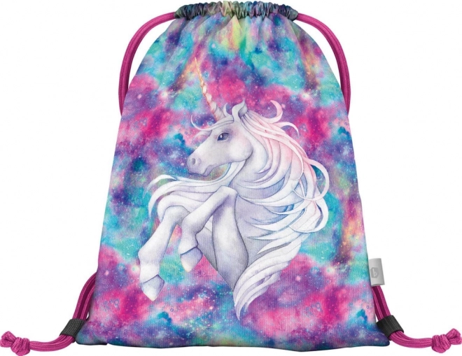 Baagl 5er-Set Einhorn Schulrucksack mit Zubehör