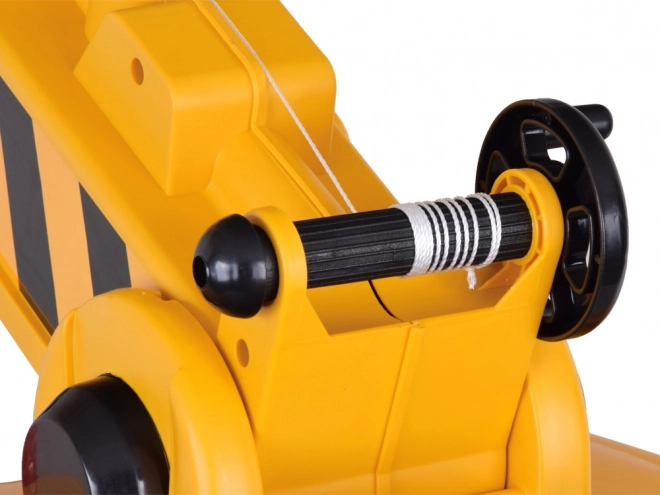 Batteriebetriebenes Auto mit beweglichem Arm und Lichteffekten