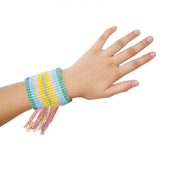 Kreatives Armband-Bastelset mit Perlen