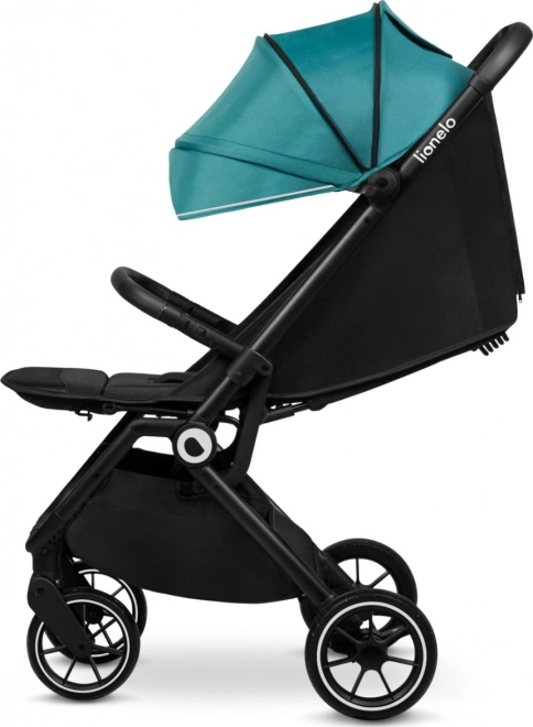 Sportkinderwagen Lionelo Cloe Braun Rost – Grüner Smaragd