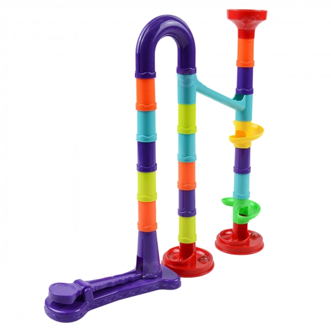 Woopie spiralen-kugelbahn set 76 teile