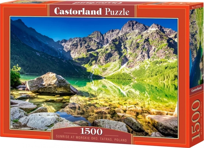 Castorland Puzzle Sonnenaufgang am Morskie Oko See