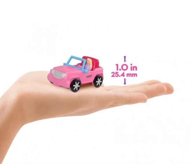 Barbie Mini Barbieland Fahrzeugset mit Puppe