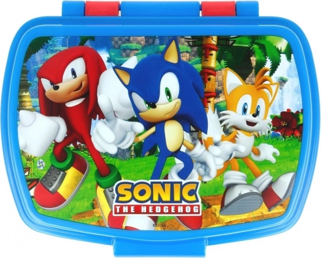 Lunchbox für Kinder Sonic the Hedgehog (Blau & Rot)