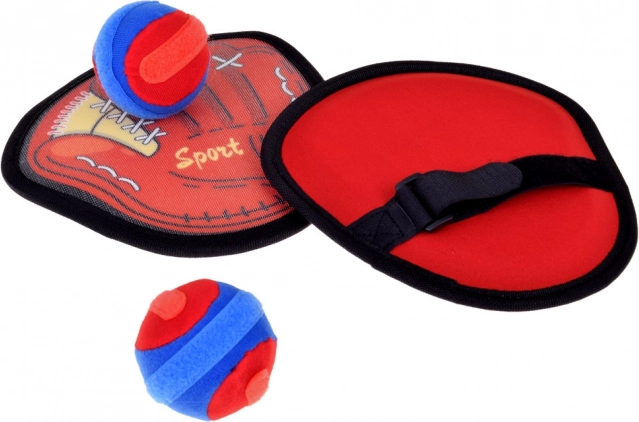 Sportspiel Catchball Set 2 x Ziel + 2 Bälle