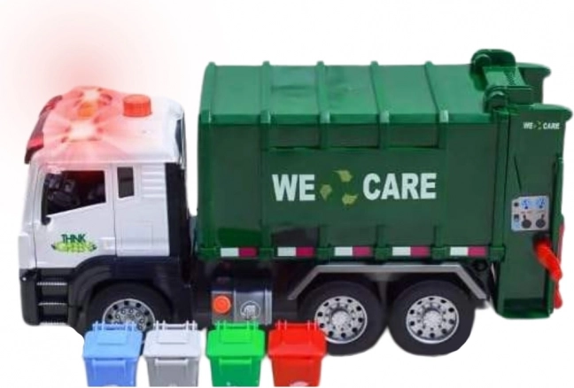 Interaktives Müllwagen Purifier 1:10 - Lehrspielzeug für Abfalltrennung