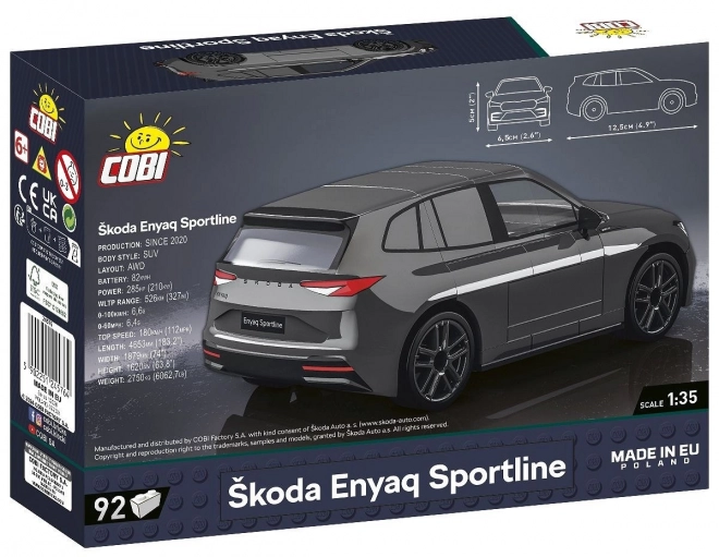 Škoda Enyaq Sportline Baukasten COBI