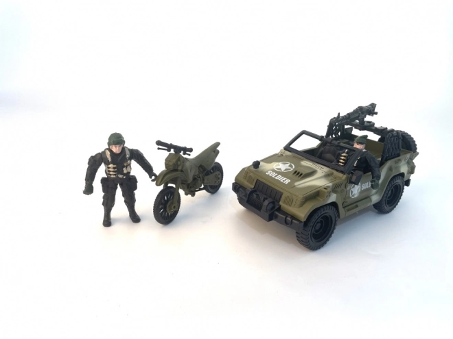 Militär-Geländewagen Spielset