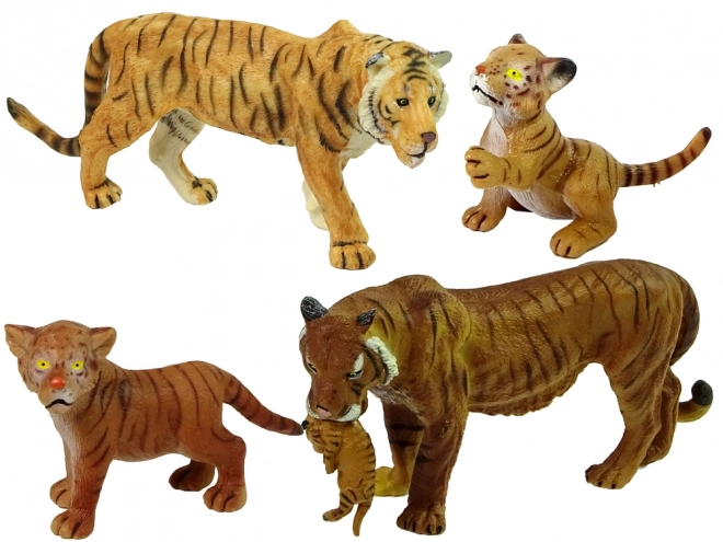 Afrika Tierfiguren Set Elefanten und Tiger