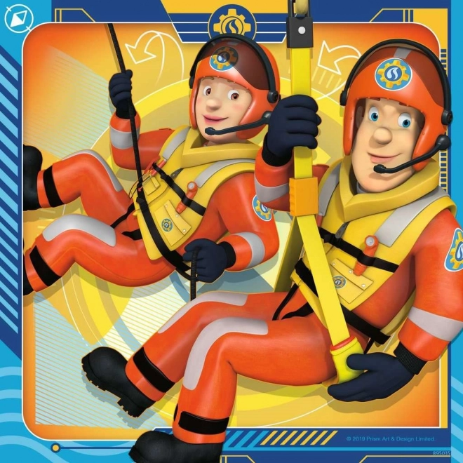 Ravensburger Puzzle Rettungseinsatz mit Feuerwehrmann Sam