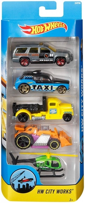 Hot Wheels 5er-Pack Spielzeugautos