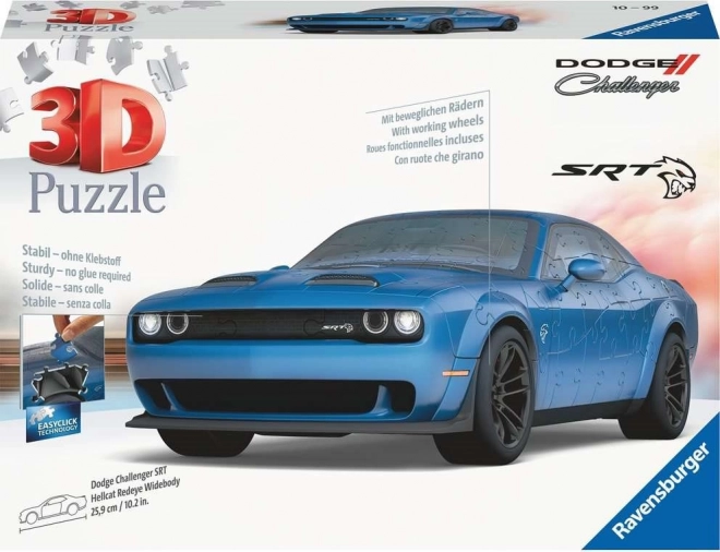 Ravensburger 3D-Puzzle Dodge Challenger SRT Hellcat Widebody 163 Teile