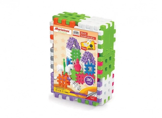 Konstruktionsspielzeug Waffel Bausteine Set