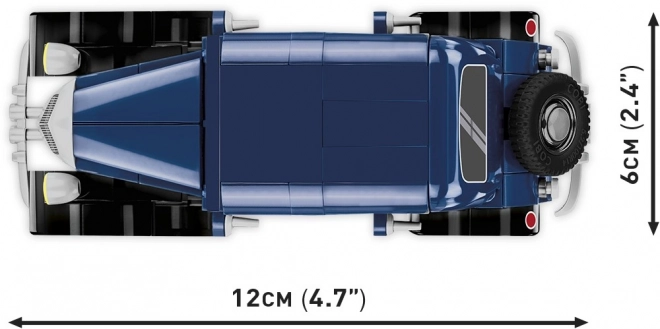 Citroën Traction 7A Modellauto Bausatz