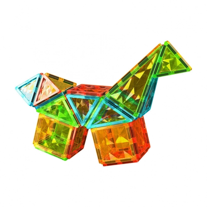 Geomag Gems Rakete Set 32 Magnetische Kacheln