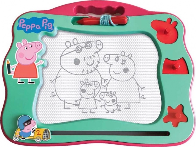 Magnetische Zeichentafel mit Peppa Pig