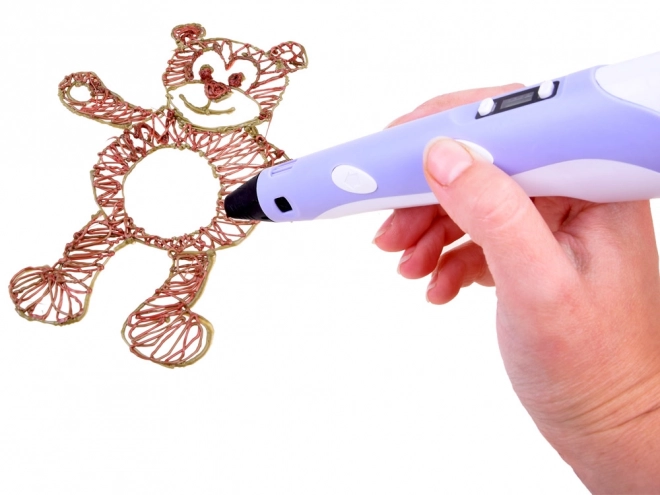 Magischer 3D-Stift mit Filamenten