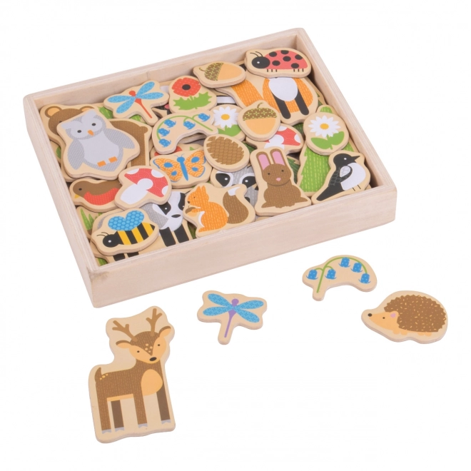 Magnetische Waldtiere von Bigjigs Toys